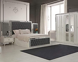 Art deco yatak odası